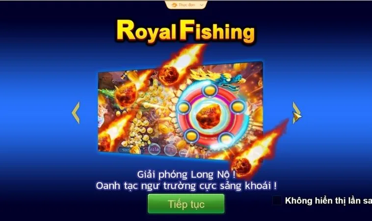 Bắn Cá Royal Fishing Tại BenBet