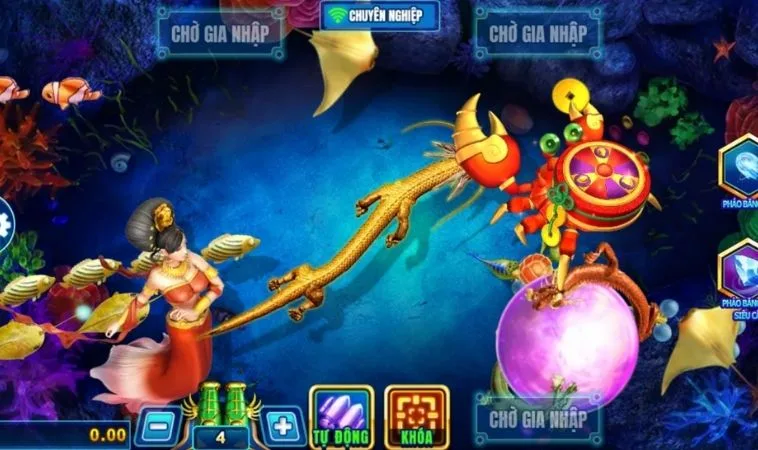 Các sinh vật trong game Bắn Cá Rồng Tại BenBet